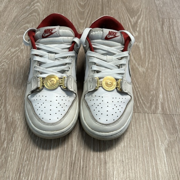 Nike Dunk Low SE Just Do It 'White Phantom' Size 6.5 (WMNS) - Picture 9 of 10